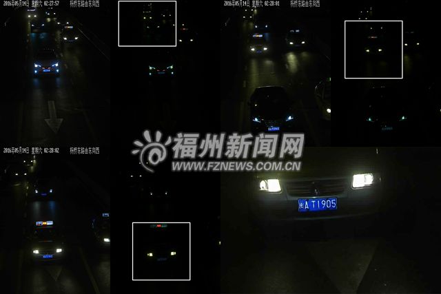 福州警方曝光150輛加塞壓線車輛 10輛車濫用遠(yuǎn)光燈被罰